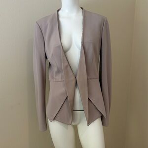 Halston Heritage Structured Gray Blazer